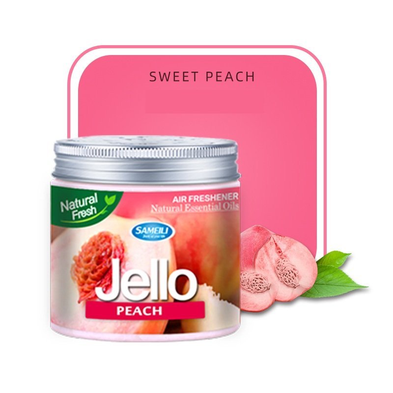 Odświeżacz Powietrza w Żelu Zapach Słodkiego Brzoskwini Jello Peach