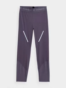 Damskie legginsy do biegania 4F 4FSS22TFTRF016 - Spodnie sportowe damskie - miniaturka - grafika 1
