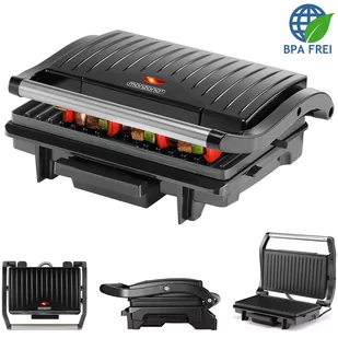 Grill elektryczny Grill Kontaktowy Opiekacz Toster Sandwicher 1500W Cool-touch - Grille elektryczne - miniaturka - grafika 1