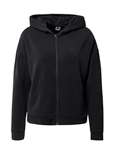 4F Dżinsy damskie, Głęboki czarny, M - Spodnie damskie - miniaturka - grafika 1