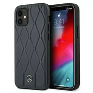 Etui i futerały do telefonów - Mercedes MEHCP12SMULNA iPhone 12 mini 5,4" niebieski/blue hardcase Wave Line - miniaturka - grafika 1