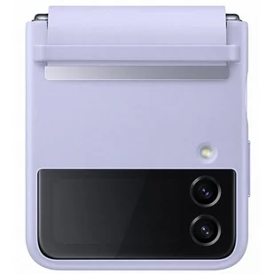 Samsung Obudowa dla telefonów komórkowych Galaxy Z Flip 4 Flap Leather EF-VF721LLEGWW Purpurowy - Etui i futerały do telefonów - miniaturka - grafika 2