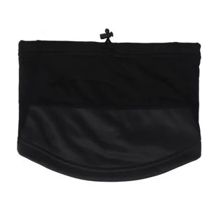 Komin zimowy 4F Ochraniacz Bandana z polaru Czarny - Apaszki i szaliki damskie - miniaturka - grafika 1