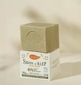 Mydła - Mydło Aleppo Excellence z Olejem Laurowym 40% BIO, Alepia, 190g - miniaturka - grafika 1