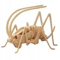 Puzzle - Mały świerszcz E015 drewniane puzzle przestrzenne 3D - miniaturka - grafika 1