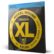 Struny gitarowe  - D'Addario komplet strun Niklowo do basów EXL180 - miniaturka - grafika 1