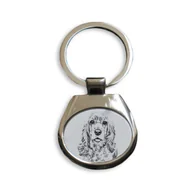 Breloki - Cocker spaniel amerykański Brelok zdjęcie i grawer - miniaturka - grafika 1