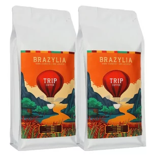 ZESTAW - Kawa ziarnista Trip Coffee Brazylia 2x1kg - Kawa - miniaturka - grafika 1
