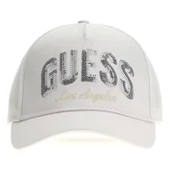 Czapki damskie - Damska Czapka z daszkiem GUESS NAOMI CAP W4GZ19WEGD0-G011 – Biały - miniaturka - grafika 1