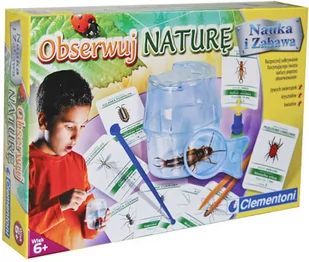 Clementoni, zestaw dydaktyczny Obserwuj naturę - Mały naukowiec - miniaturka - grafika 1