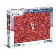 Puzzle - Clementoni Puzzle 1000 Impossible Puzzle! Frozen 2 - miniaturka - grafika 1
