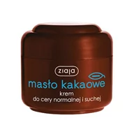 Kremy do twarzy - Ziaja Masło kakaowe krem do cery normalnej i suchej 50ml - miniaturka - grafika 1