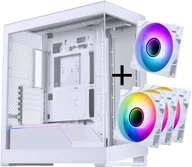 Obudowy komputerowe - Obudowa Phanteks NV-Serie NV5 MK2 DRGB biała + 4 wentylatory - miniaturka - grafika 1