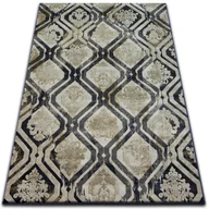 Dywany - Dywan DROP JASMINE 031 Fog/D.blue brązowy 133x190 cm - miniaturka - grafika 1