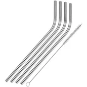 Słomki do napojów - Westmark Słomki ze stali nierdzewnej 4 sztuki) - miniaturka - grafika 1