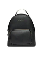 Plecaki - Tommy Hilfiger Plecak Th Logotape Backpack AW0AW17471 Czarny - miniaturka - grafika 1