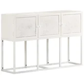 Komody - vidaXL Szafka 115 x 30 x 76 cm lite drewno mango 323582 - miniaturka - grafika 1