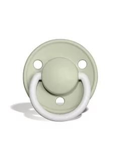 BIBS DE LUX SAGE NIGHT ONE SIZE Smoczek uspokajający silikonowy 61947-uniw - Smoczki uspokajające - miniaturka - grafika 2