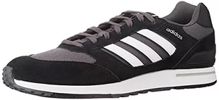 adidas Męskie trampki Run 80s, Mehrfarbig Negbás Ftwbla Grisei, 42 EU - Trampki męskie - miniaturka - grafika 1