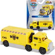 Samochody i pojazdy dla dzieci - Psi Patrol Metalowa mini ciężarówka Rubble Big Truck Pups True Metal - miniaturka - grafika 1