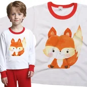 Piżamy dla dziewczynek - Piżama dziecięca Słodki Lis Lisek 86/92 - VoloDonum - miniaturka - grafika 1