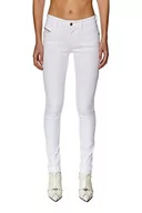 Spodnie damskie - Diesel Spodnie damskie, Jasny biały, 31W / 32L - miniaturka - grafika 1