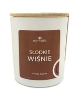 Świece - Świeczka sojowa zapachowa w szkle Słodkie wiśnie - miniaturka - grafika 1