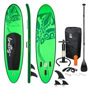 Deski SUP - Deska surfingowa Stand Up Paddle Board Zielona Limitless 308x76x10cm - miniaturka - grafika 1