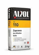 Zaprawy budowlane - Alpol AZ 110 zaprawa do silikatów biała 25 kg - miniaturka - grafika 1