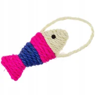 Zabawki dla kotów - Zabawka dla kota RYBKA Z JUTY sizalowa - miniaturka - grafika 1