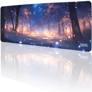 PODKŁADKA POD KLAWIATURĘ Magiczny Las 80x30 TILT Wodoodporna Prezent XL - Podkładki pod mysz PODKŁADKA POD KLAWIATURĘ Magiczny Las 80x30 TILT Wodoodporna Prezent XL - Podkładki pod mysz - miniaturka - grafika 1