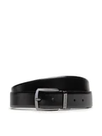 Paski - Emporio Armani Pasek Męski Y4S576 Y748I 88044 Czarny - miniaturka - grafika 1