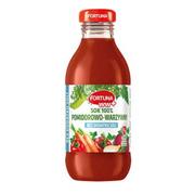 Soki i napoje niegazowane - Fortuna ww+ pomidorowo-warzywny 100% bez dodatku soli 300 ml - miniaturka - grafika 1