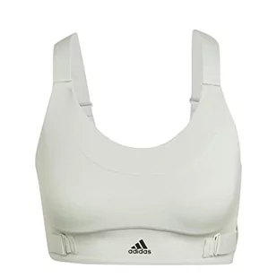 adidas Damski biustonosz sportowy Fast L Ru Hs Br, zielony/czarny, XL, zielony/czarny, XL - Biustonosze - miniaturka - grafika 1