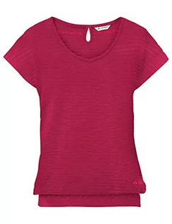 Koszulki i topy damskie - Vaude T-shirt damski Skomer II, crimson red, 36, 403859770360 - grafika 1