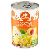 Owoce w puszkach i słoikach - Carrefour Classic Mieszanka owoców w syropie 412 g - miniaturka - grafika 1