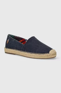 Espadryle męskie - Polo Ralph Lauren espadryle Cevio Slip kolor granatowy 803932163001 - grafika 1