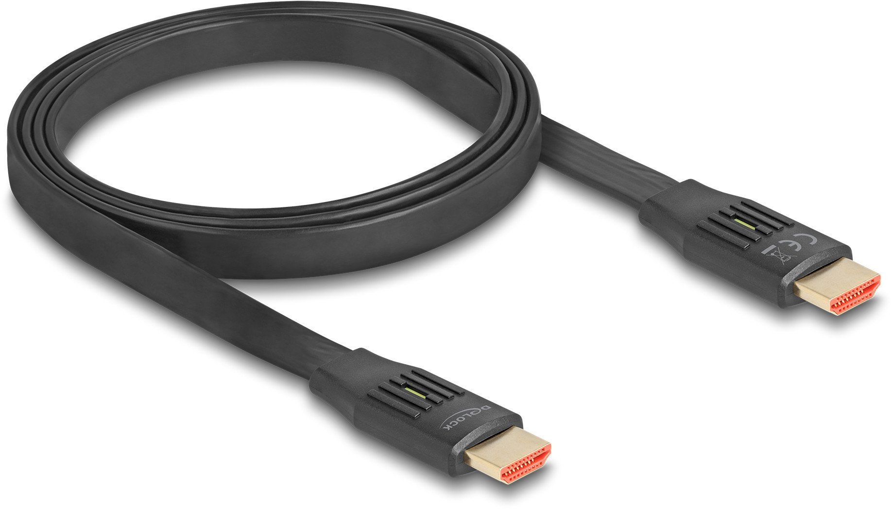 Delock High Speed HDMI Flachbandkabel 48 Gbps 8K 60 Hz 5 m 81004