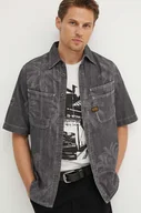 Koszule męskie - G-Star Raw koszula męska kolor szary regular D24602-D540 - miniaturka - grafika 1