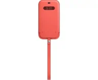 Etui i futerały do telefonów - Etui futerał do Apple iPhone 12 Pro Max, kolor Pink Citrus - Leather Sleeve - miniaturka - grafika 1