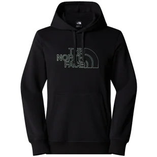 Męska bluza The North Face Drew Peak Light Hoodie Rozmiar: M / Kolor: czarny/zielony - Bluzy sportowe męskie - miniaturka - grafika 1