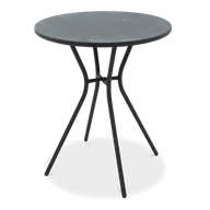 Stoły ogrodowe - Stolik balkonowy SIMPLE śr. 60cm graphite - FOCUS GARDEN - miniaturka - grafika 1