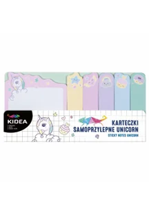 Karteczki samoprzylepne Unicorn KIDEA - Pedagogika i dydaktyka - miniaturka - grafika 1