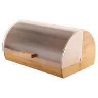 Chlebaki - Chlebak bambusowy classic 38,5 x 27,7 x 19 cm beżowy - miniaturka - grafika 1