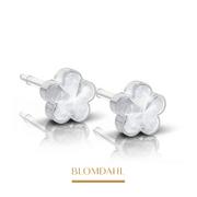 Piercing - Blomdahl - Kolczyk Flower Crystal 6mm 2szt - miniaturka - grafika 1