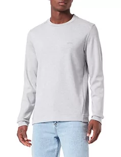 BOSS Salbo Curved bluza męska, Light/Pastel Grey59, M - Bluzy męskie - miniaturka - grafika 1