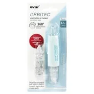 Przybory szkolne - Korektor Oval Orbitec w taśmie 5mmx6m + wkład - miniaturka - grafika 1