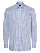 Koszule męskie - Finshley & Harding - Koszula męska, niebieski|biały - miniaturka - grafika 1