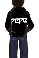Kurtki damskie - Kurtka damska Pepe Jeans Marthies futerko z kapturem-XS - miniaturka - grafika 1
