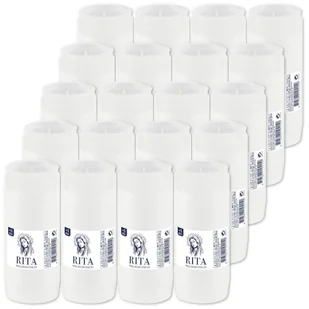 Wkłady do zniczy parafinowy Rita R3 ~3 dni 20 sztuk - Lampiony i znicze - miniaturka - grafika 1